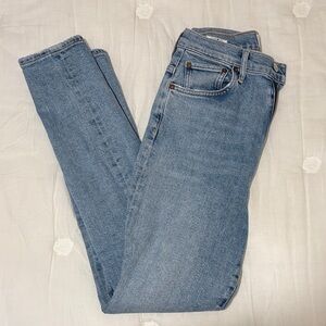Agolde Light Blue Skinny Jeans